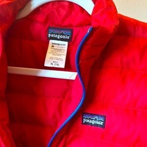 Patagonia puffer coat boys